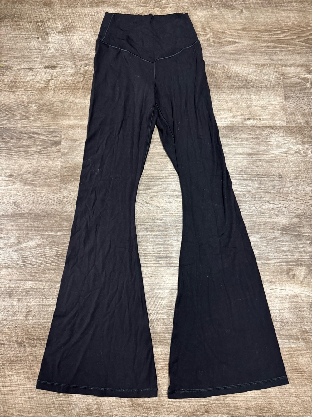 OFFLINE by Aerie Flare Hi-Rise Black Leggings Medium